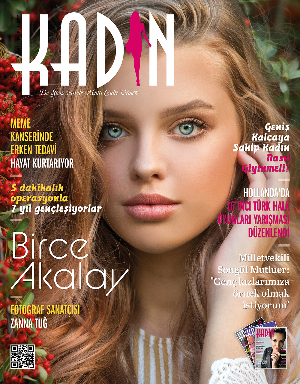 Avrupa’ın ilk ve tek en uzun soluklu dergisi KADIN 14 yaşında.